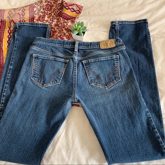 Hollister Faded Medium Wash Stretch Jeans 3R - Picture 5 of 8